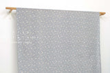 Japanese Fabric Daisy Grid - blue - 50cm