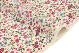 Japanese Fabric Nan's Garden Linen Blend - A - 50cm