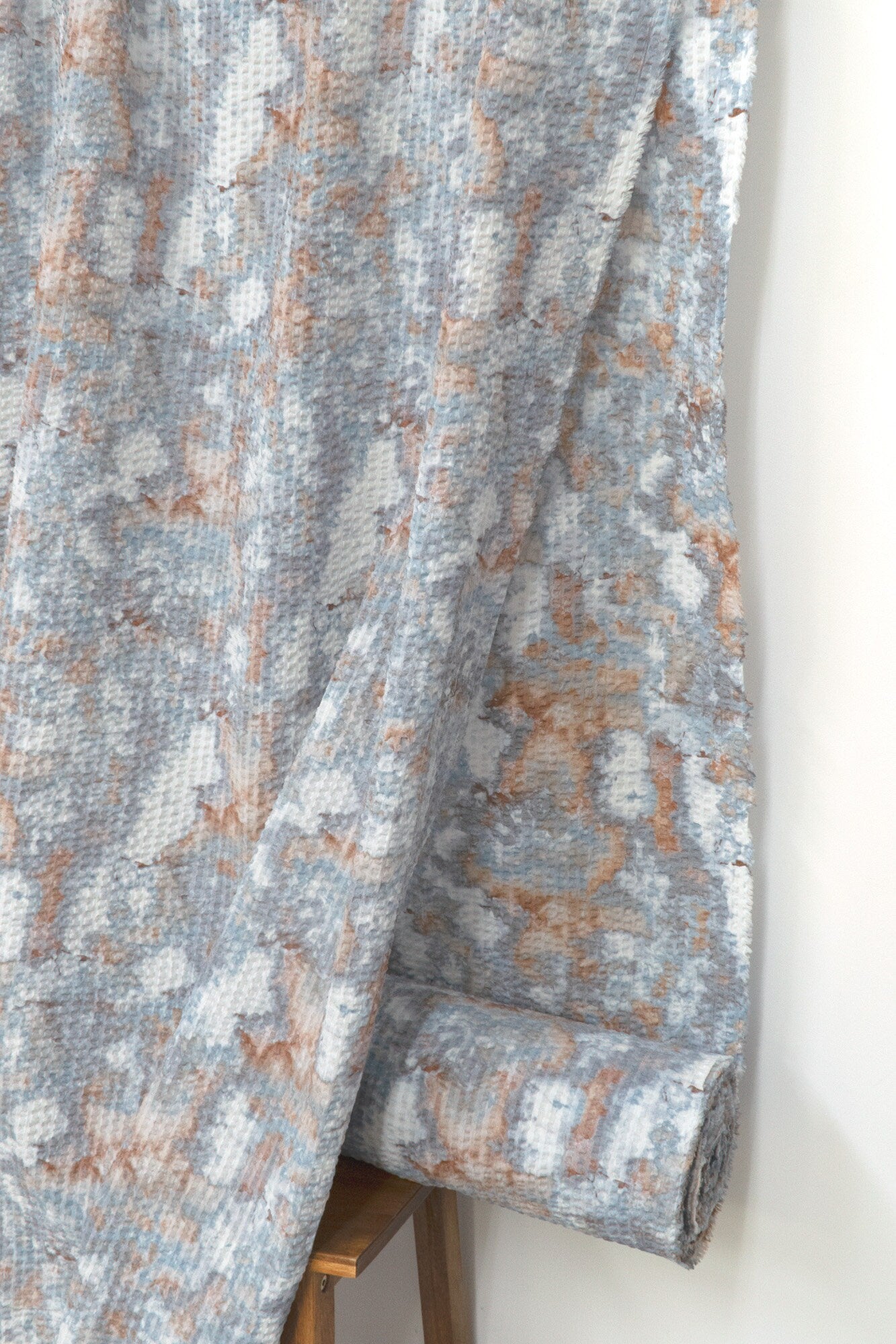 DEADSTOCK Japanese Fabric Marble Ripple - A - 50cm