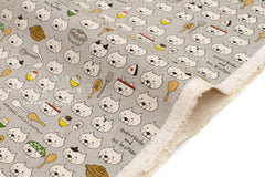 Japanese Fabric Everybody And His Brother Cats - E - 50cm