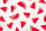 Japanese Fabric Watermelon - off white - 50cm