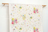 nani IRO Kokka Japanese Fabric ENCOUNTER Quilted Linen - A - 50cm