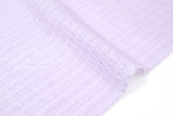 DEADSTOCK Japanese Fabric Solid Ripple - lilac - 50cm