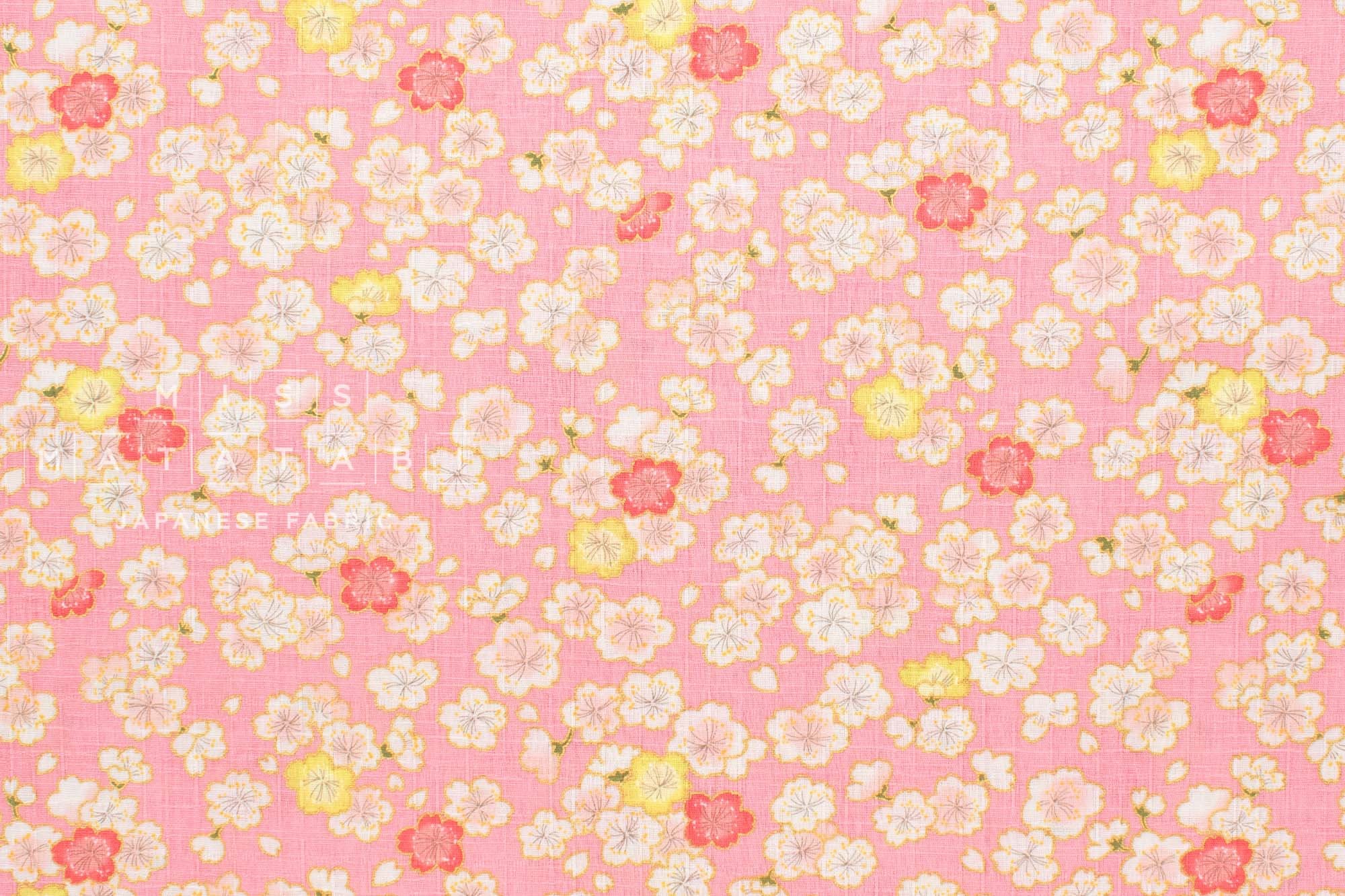 Japanese Fabric Spring Sakura - pink - 50cm