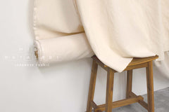 Japanese Fabric Shokunin Collection Yarn-dyed Kotohiradaki Corduroy - cream - 50cm