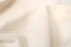 Japanese Fabric Shokunin Collection Yarn-dyed Kotohiradaki Corduroy - cream - 50cm