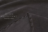 Japanese Fabric Shokunin Collection Yarn-dyed Kotohiradaki Corduroy - charcoal - 50cm
