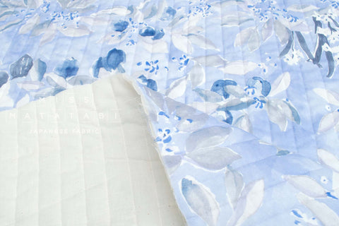 nani IRO Kokka Japanese Fabric MARGO Quilted Organic Double Gauze - B - 50cm