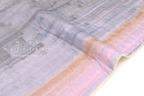 nani IRO Kokka Japanese Fabric - touch a cord kotosen ni fureru - Quilted Organic Double Gauze - A - 50cm