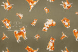 Japanese Fabric Shiba Inu Pups - B - 50cm
