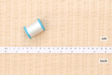 DEADSTOCK Japanese Fabric Solid Ripple - milk tea - 50cm