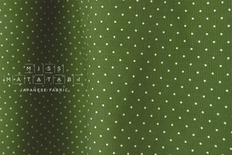 Japanese Fabric Corduroy Pindot - G - 50cm