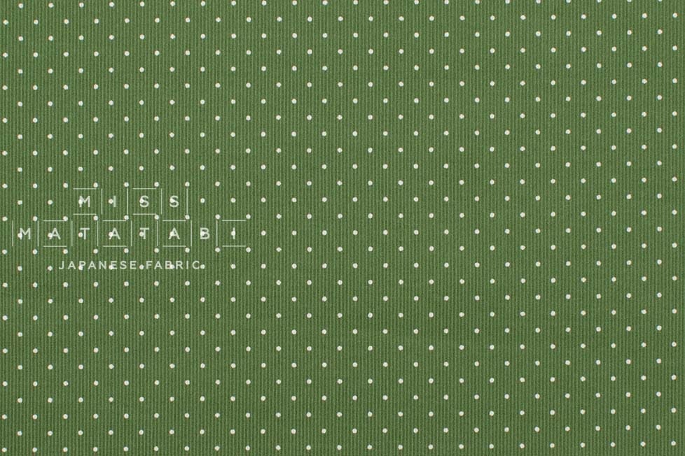 Japanese Fabric Corduroy Pindot - G - 50cm