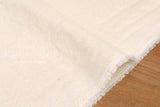 Japanese Fabric Embroidered Double Gauze - cream - 50cm