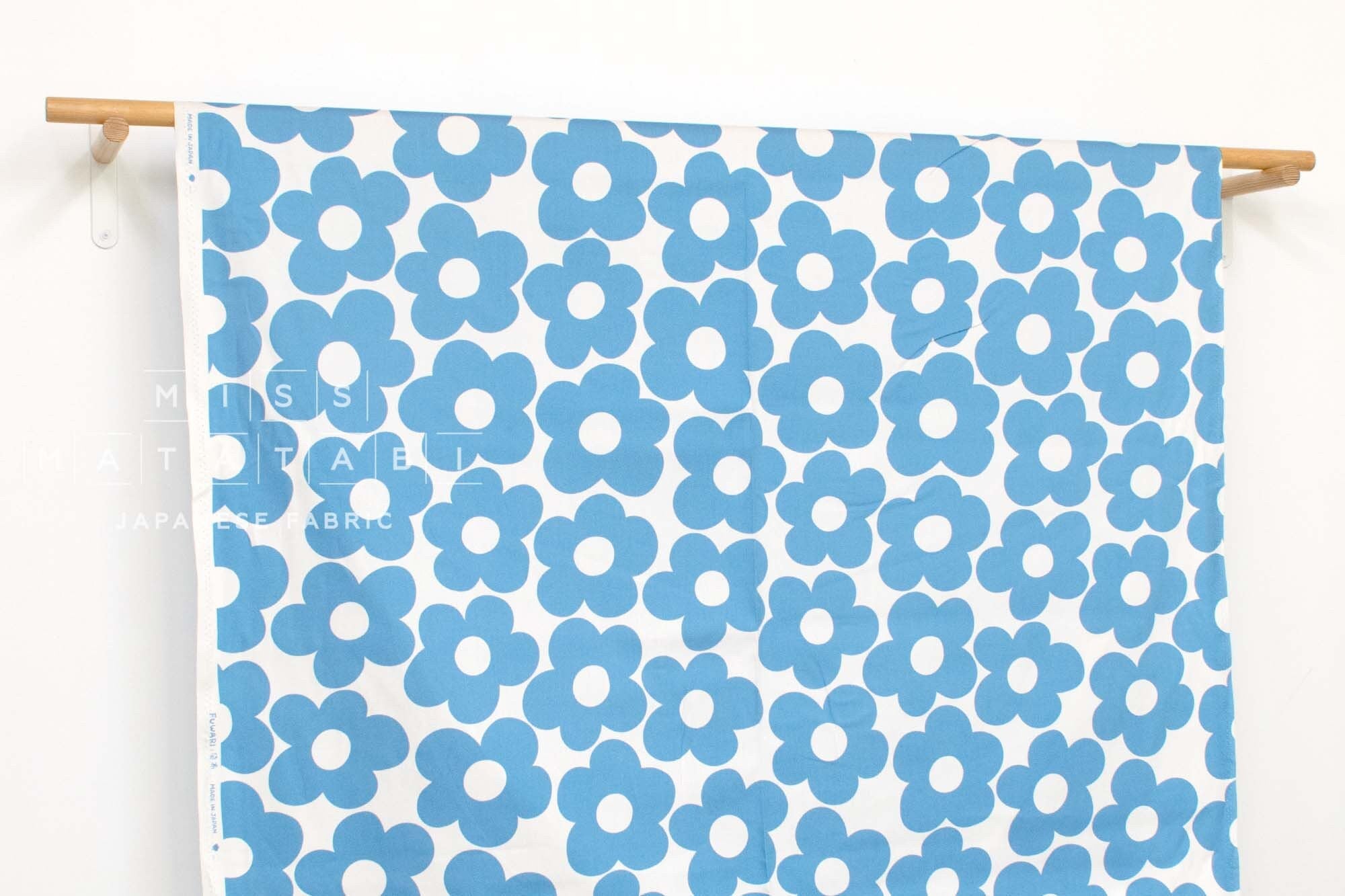 Japanese Fabric Scandi Pop Big Floral - I - 50cm