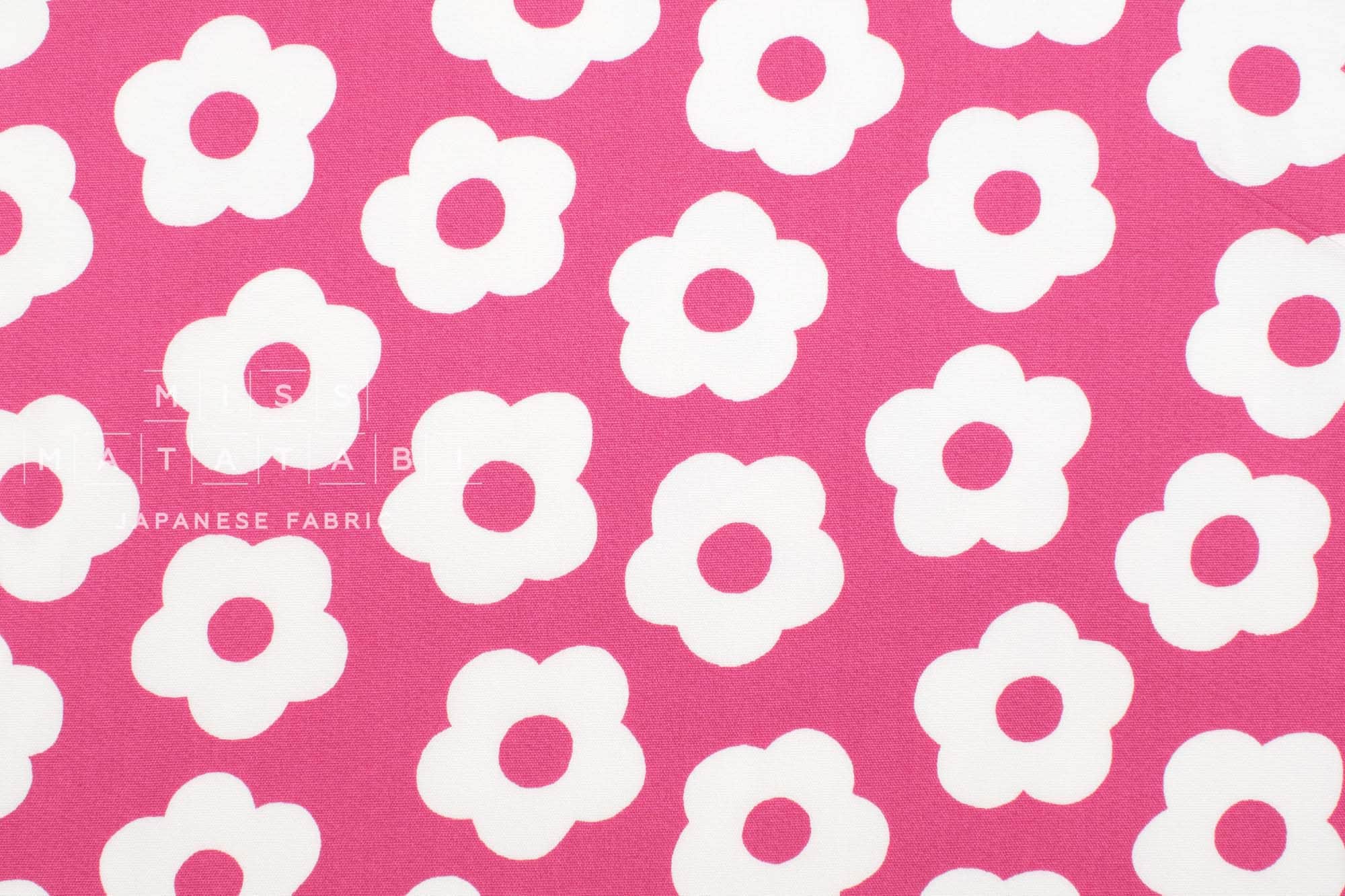 Japanese Fabric Scandi Pop Little Floral - B - 50cm