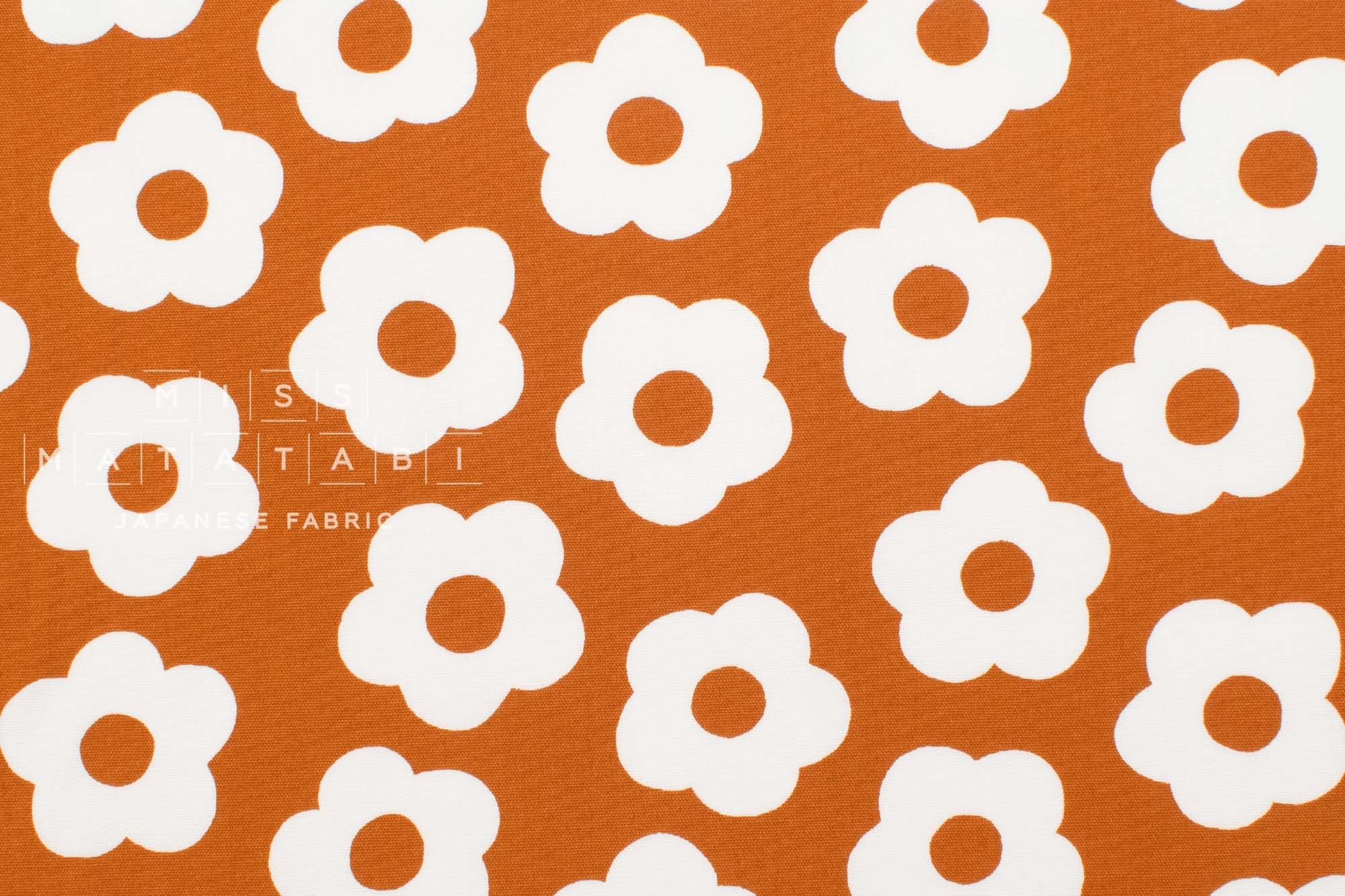 Japanese Fabric Scandi Pop Little Floral - F - 50cm