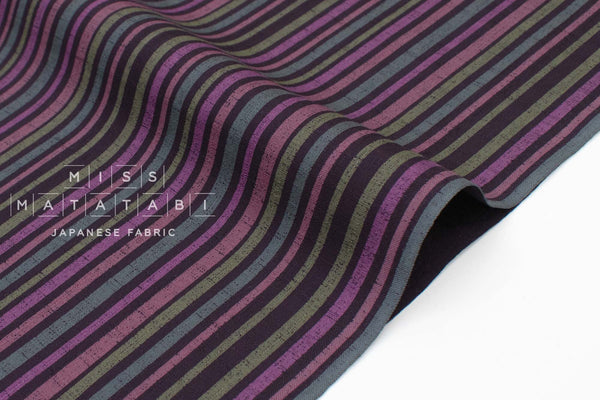 Wagara Stripes - F – Miss Matatabi Japanese Fabric