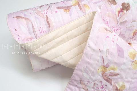 nani IRO Kokka Japanese Fabric MARGO Quilted Organic Double Gauze - C - 50cm