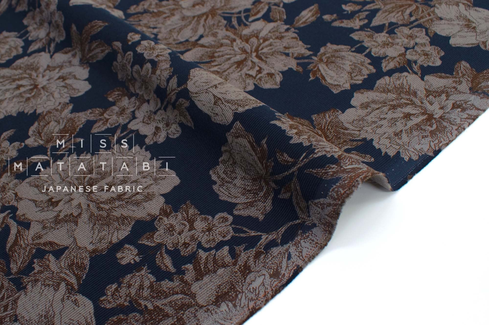 Japanese Fabric Corduroy Simone - D - 50cm