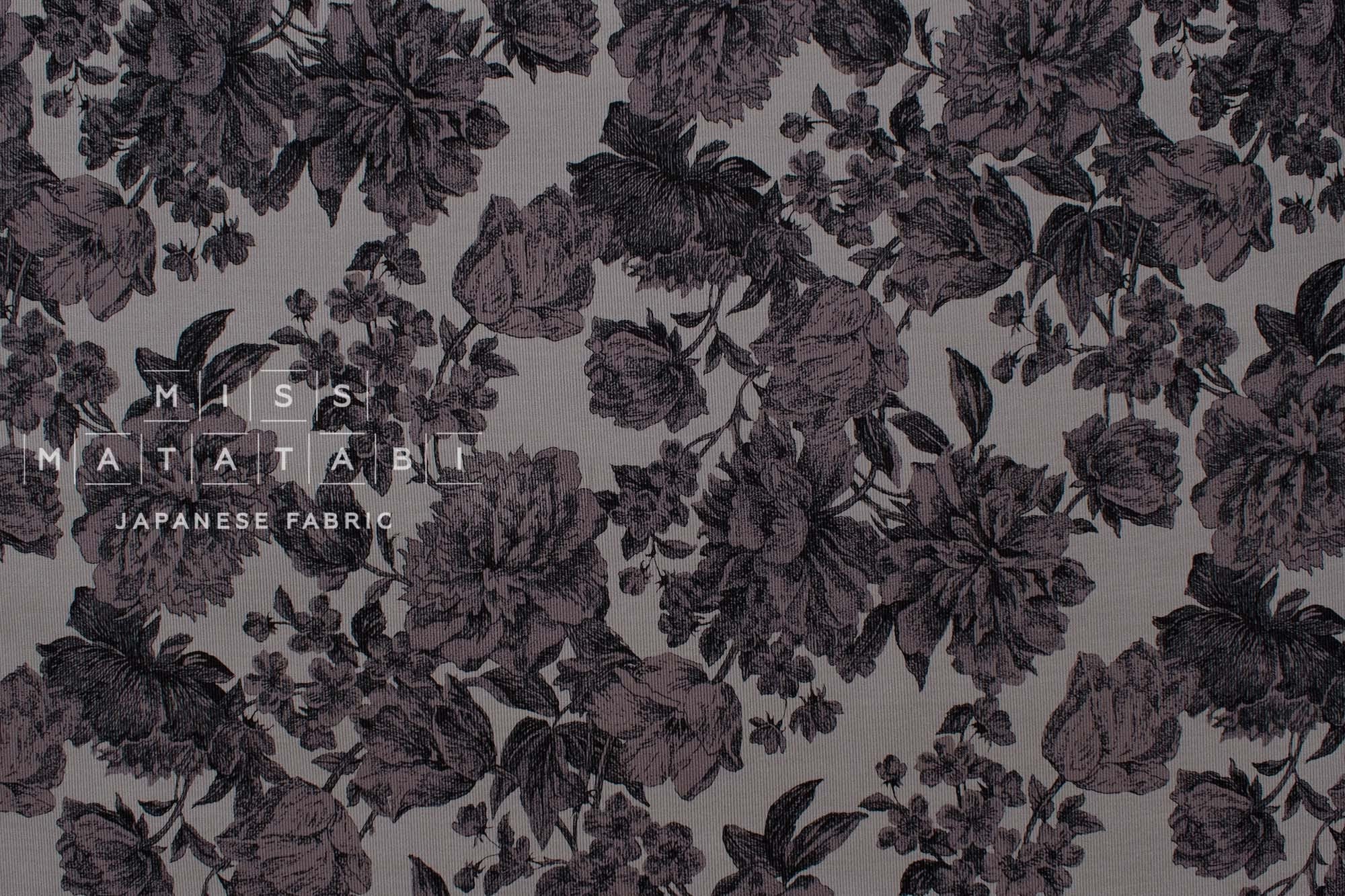 Japanese Fabric Corduroy Simone - B - 50cm