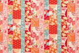 Japanese Fabric Parts of Japan - orange - 50cm