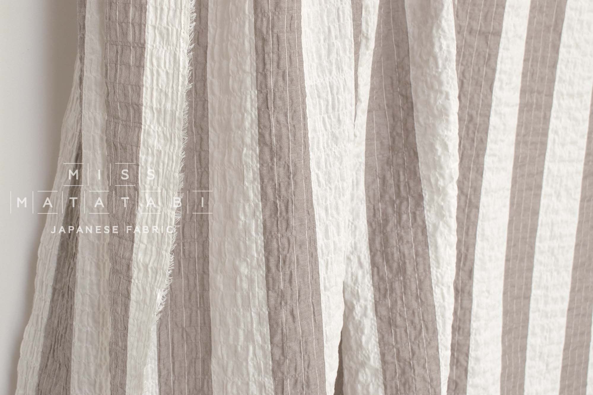 DEADSTOCK Japanese Fabric Stretch Voile - color 3 - 50cm