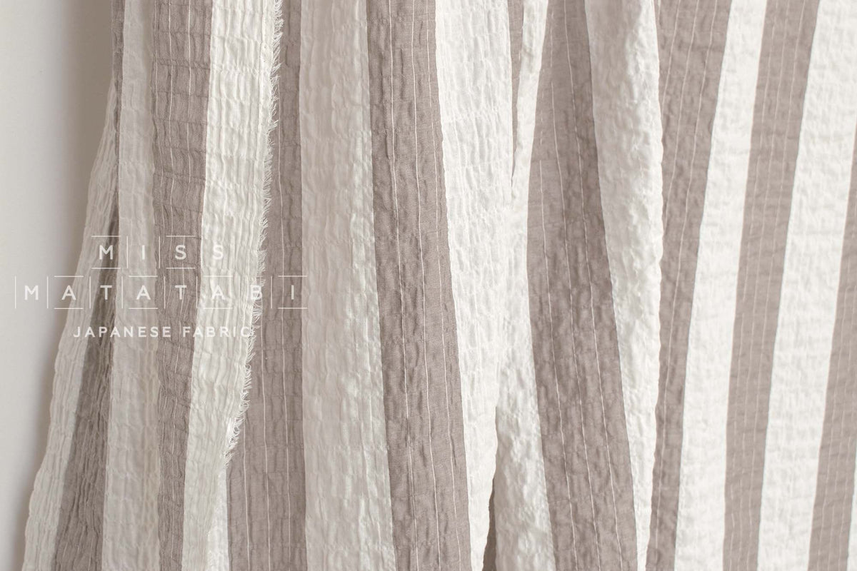 DEADSTOCK Japanese Fabric Stretch Voile - color 3 - 50cm