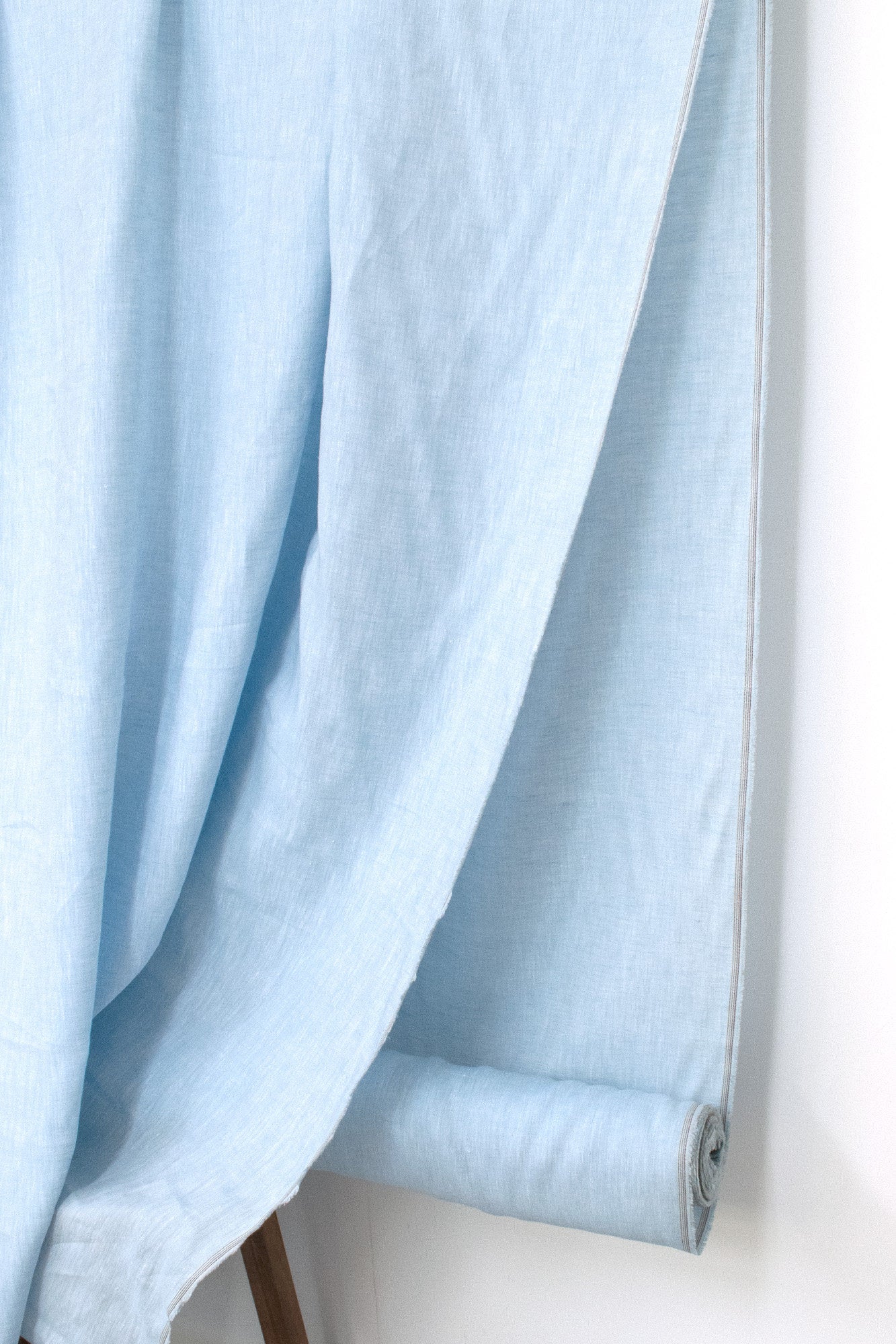 DEADSTOCK Japanese Fabric 100% Linen Chambray - color 9 - 50cm