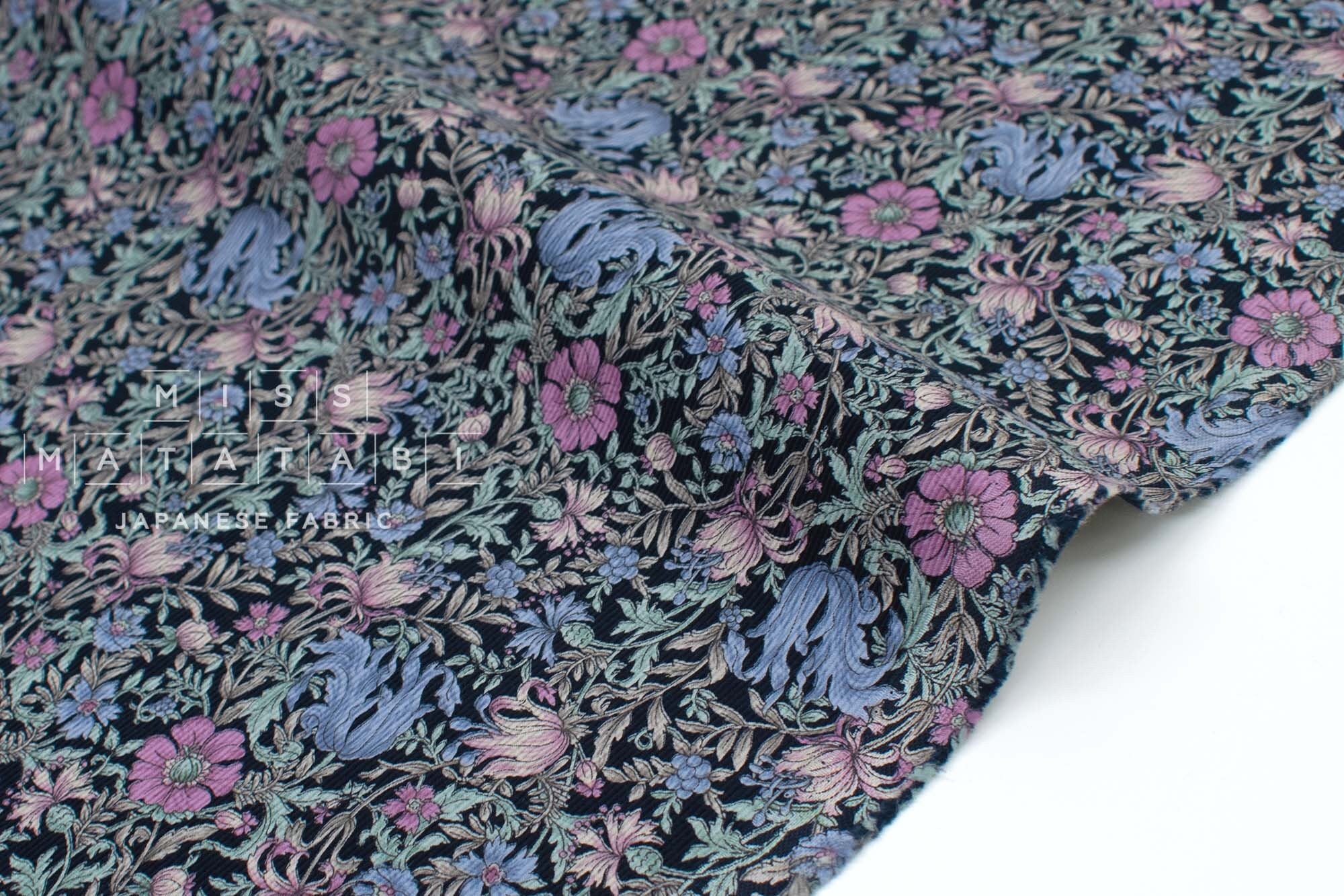 Japanese Fabric Corduroy Jaime - D - 50cm