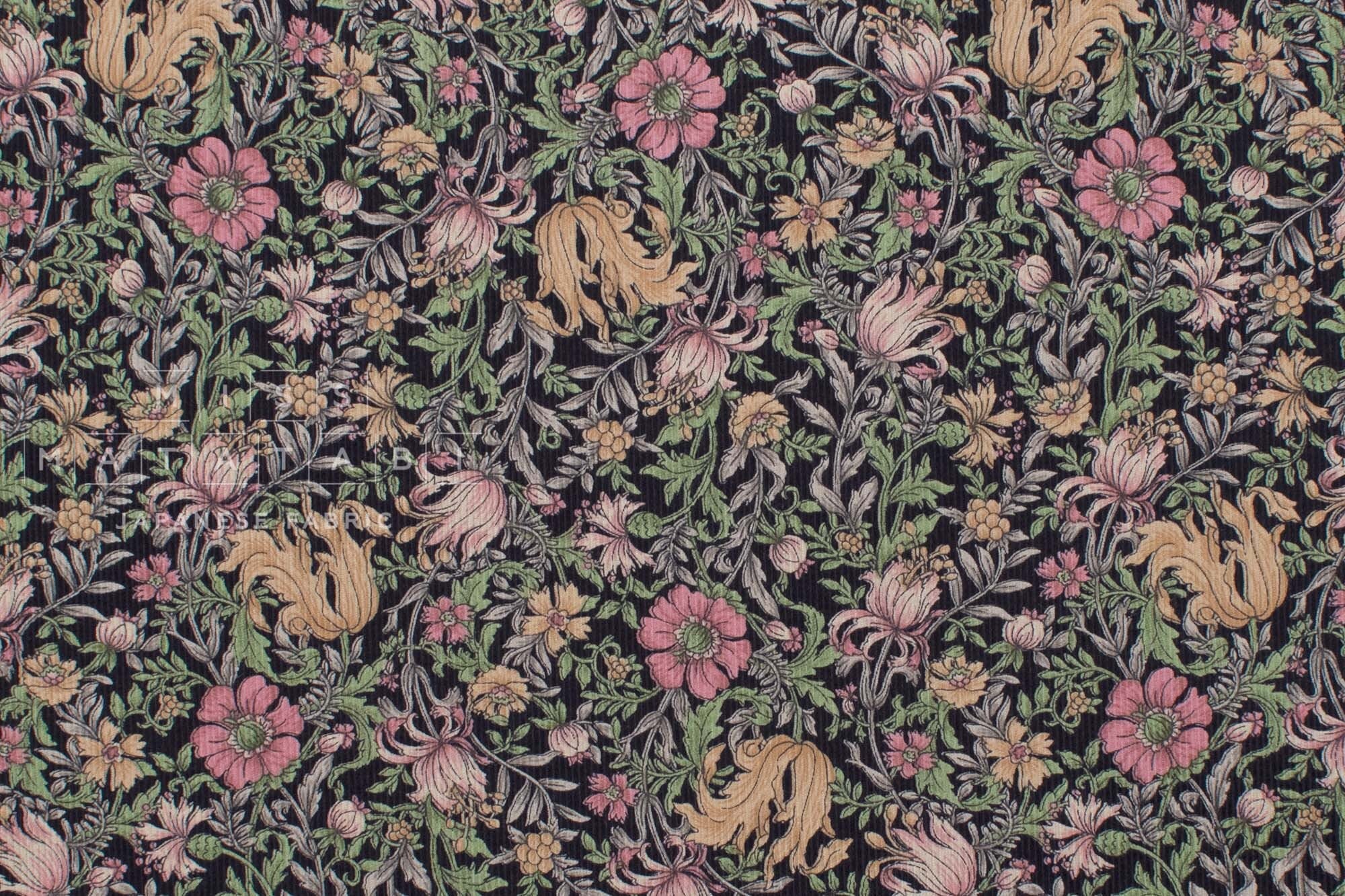 Japanese Fabric Corduroy Jaime - E - 50cm