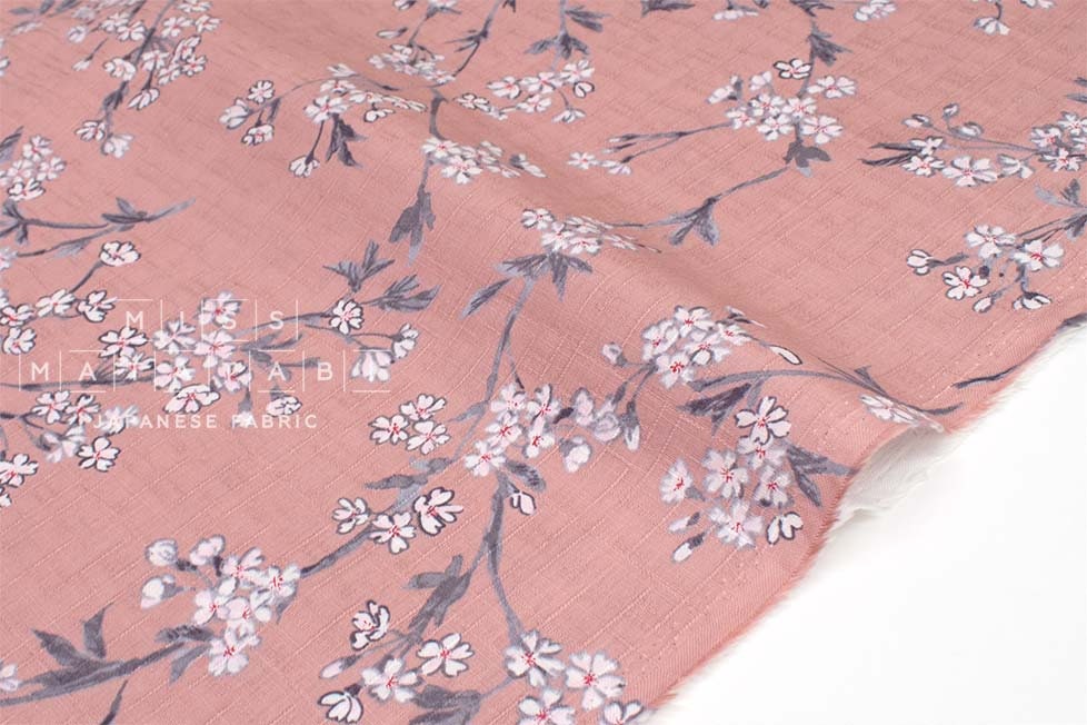 Japanese Fabric Trailing Sakura - B - 50cm