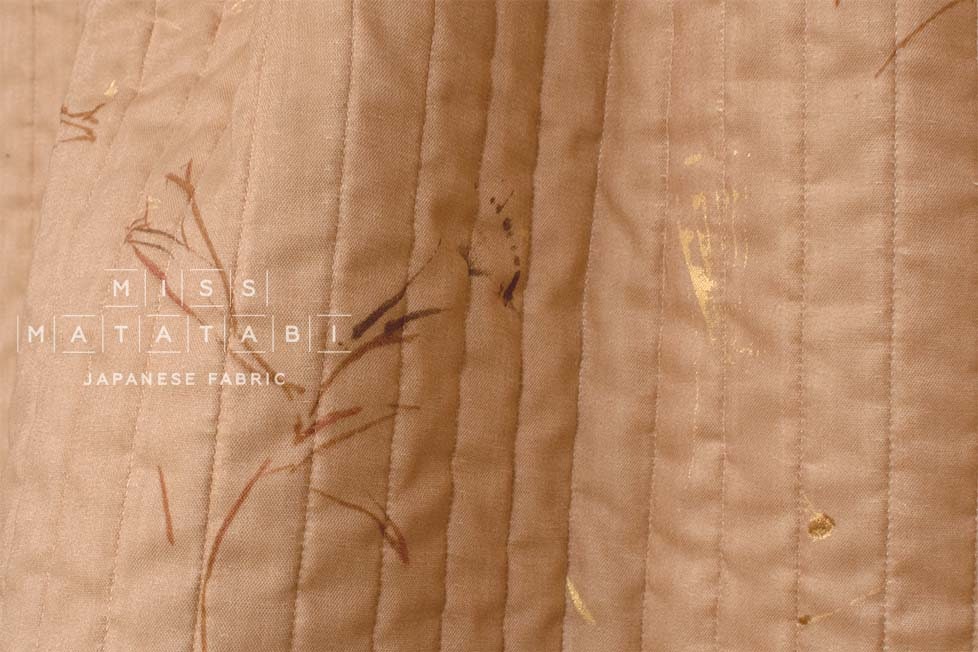 nani IRO Kokka Japanese Fabric GUNSEI Quilted Organic Double Gauze - C - 50cm