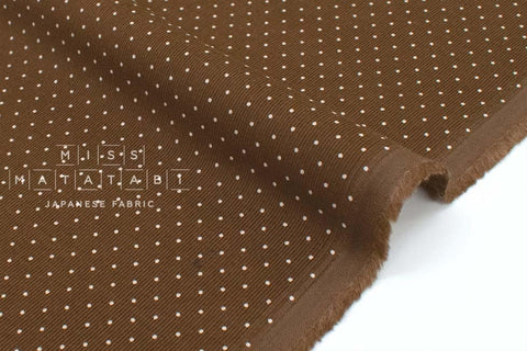 Japanese Fabric Corduroy Pindot - C - 50cm