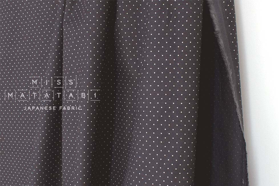 Japanese Fabric Corduroy Pindot - B - 50cm