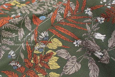 Japanese Fabric Corduroy Adelia - C - 50cm