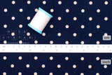 Japanese Fabric Corduroy Small Dots - D - 50cm