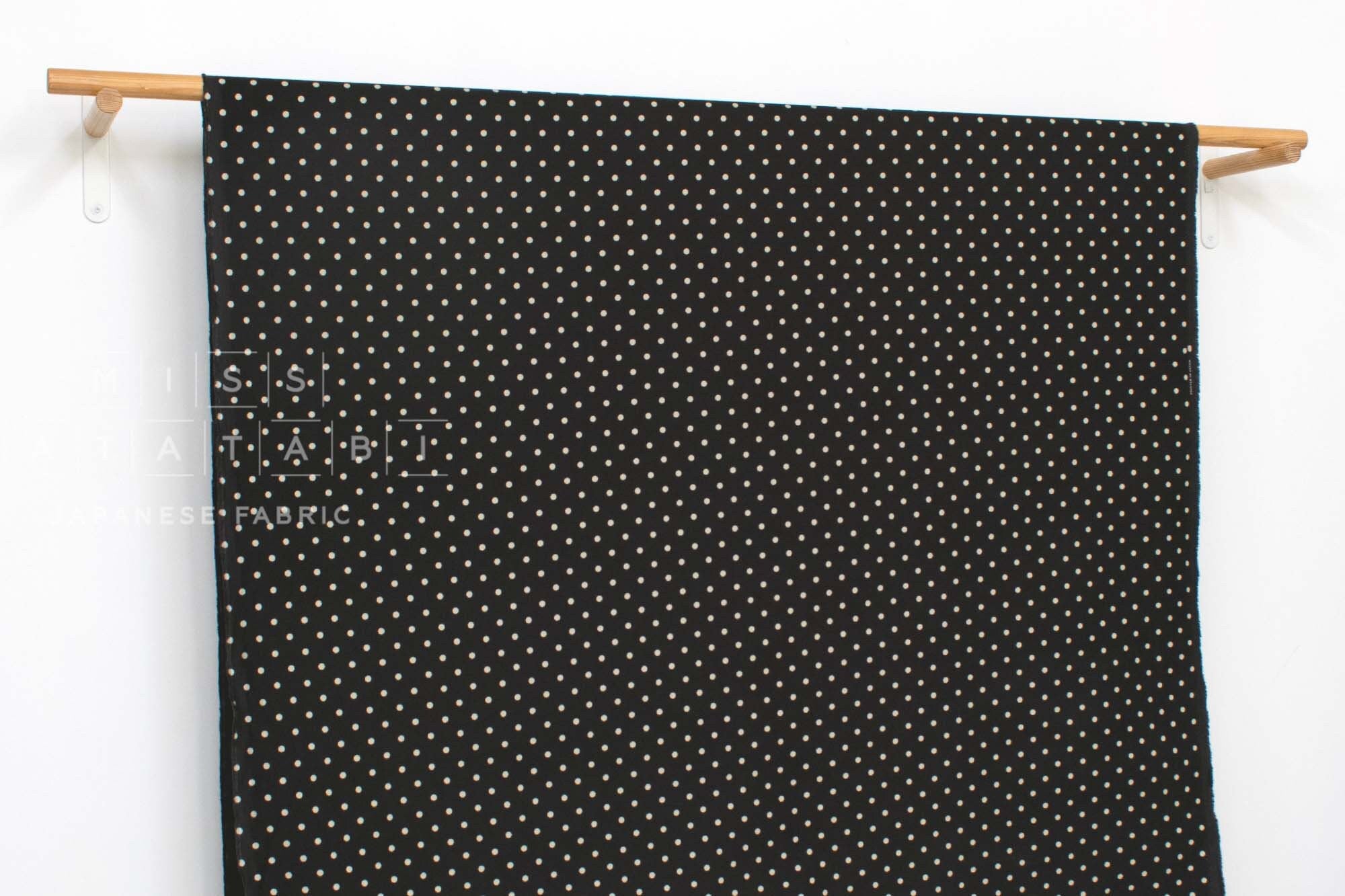 Japanese Fabric Corduroy Small Dots - E - 50cm