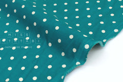 Japanese Fabric Corduroy Small Dots - H - 50cm
