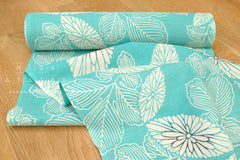 Shokunin Collection Hand-printed Chusen Japanese Yukata Fabric - Shippokiku - 50cm