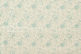 Japanese Fabric Sketched Little Floral Linen Blend - A - 50cm