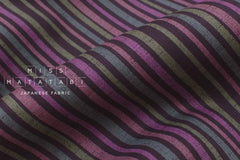 Japanese Fabric Wagara Stripes - F - 50cm