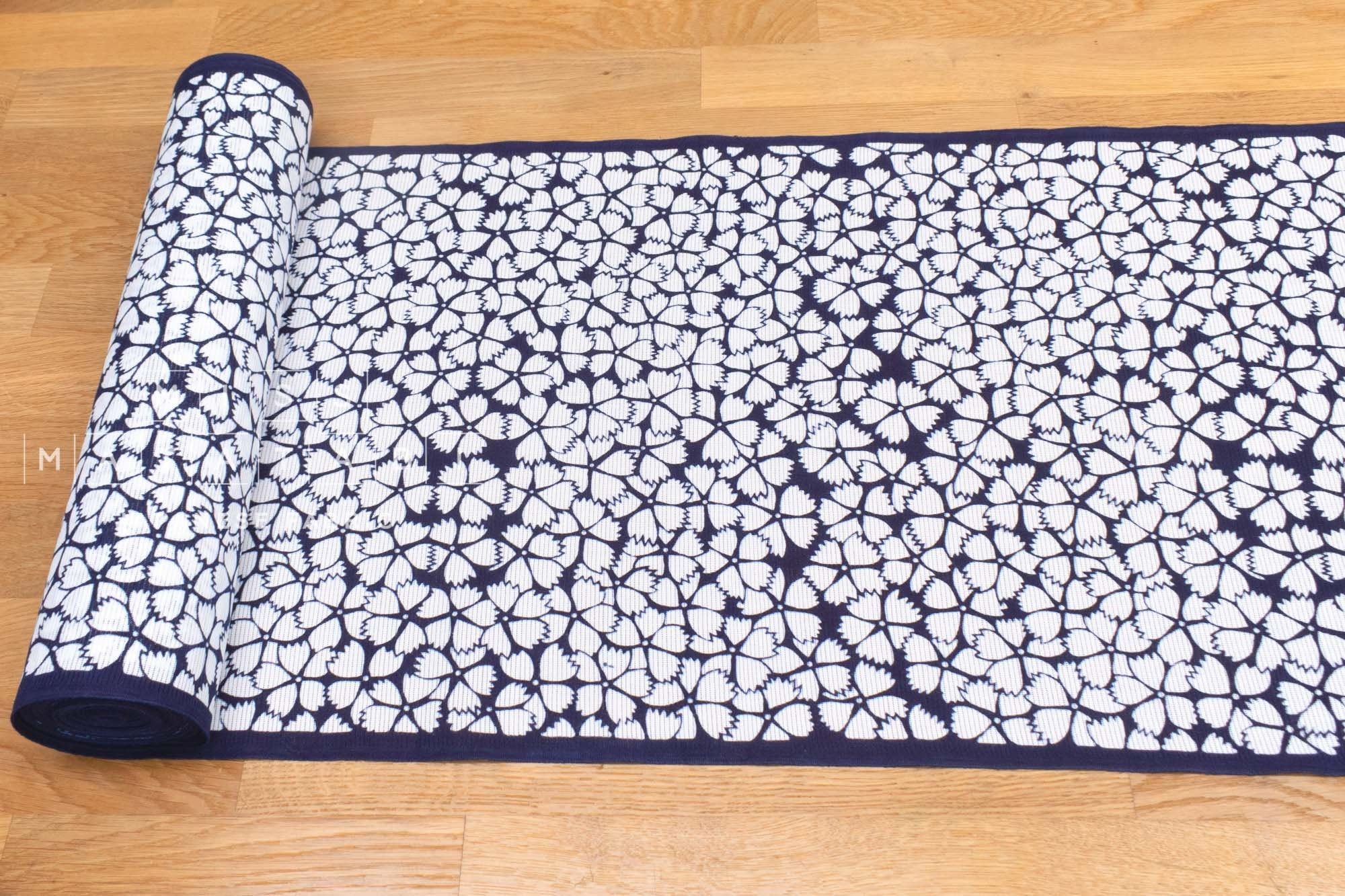 Shokunin Collection Hand-printed Chusen Japanese Yukata Fabric - Konadeshiko - 50cm