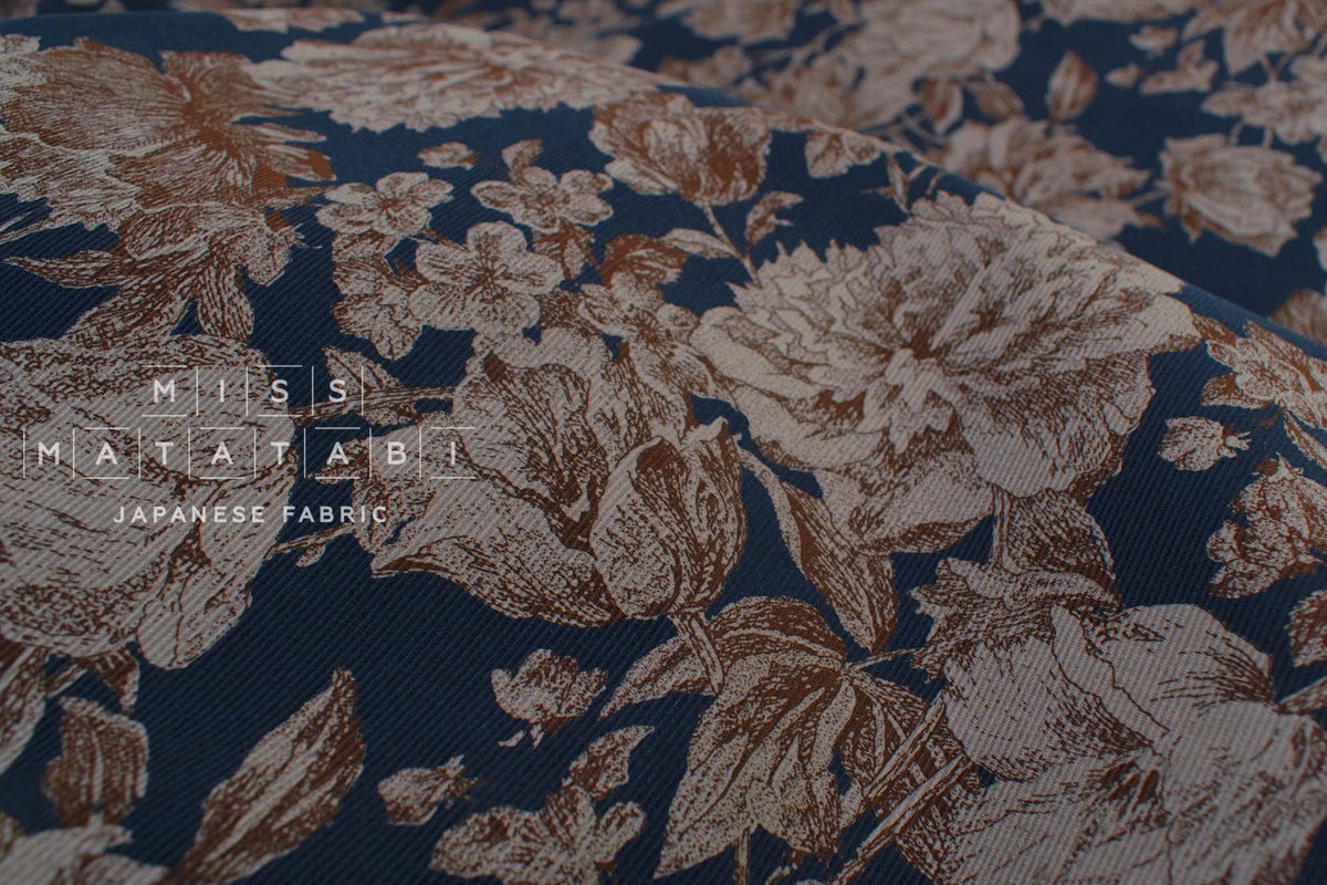 Japanese Fabric Corduroy Simone - D - 50cm