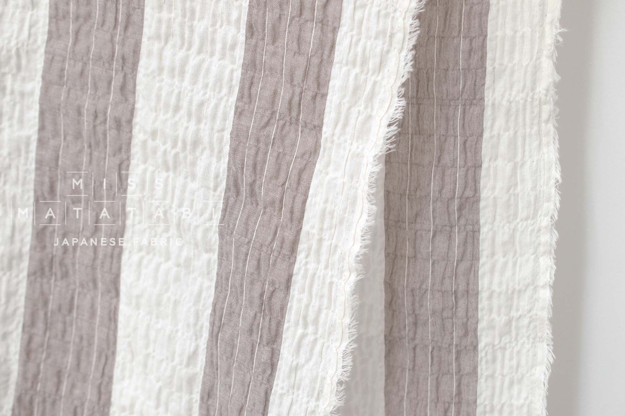 DEADSTOCK Japanese Fabric Stretch Voile - color 3 - 50cm