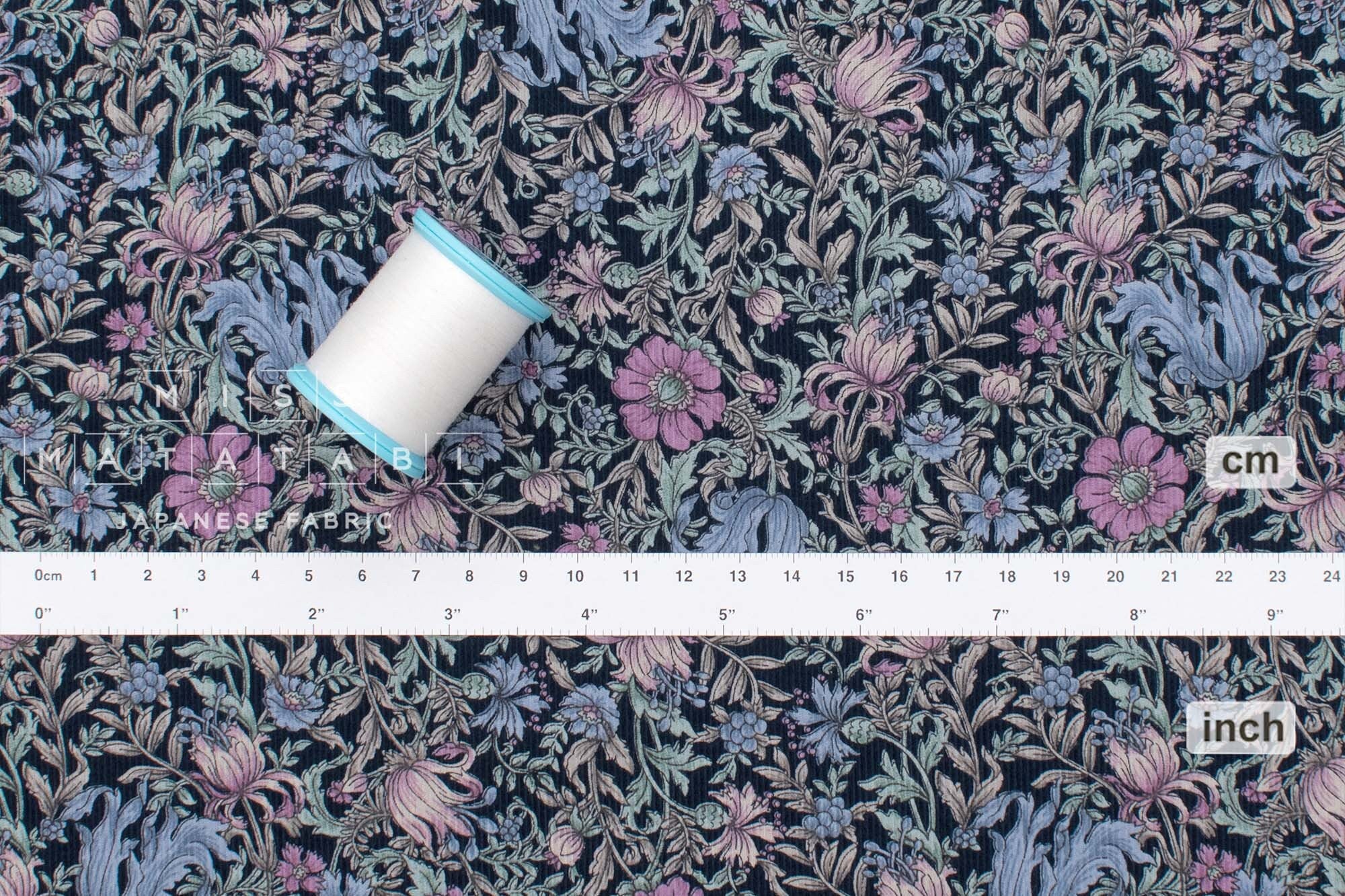 Japanese Fabric Corduroy Jaime - D - 50cm