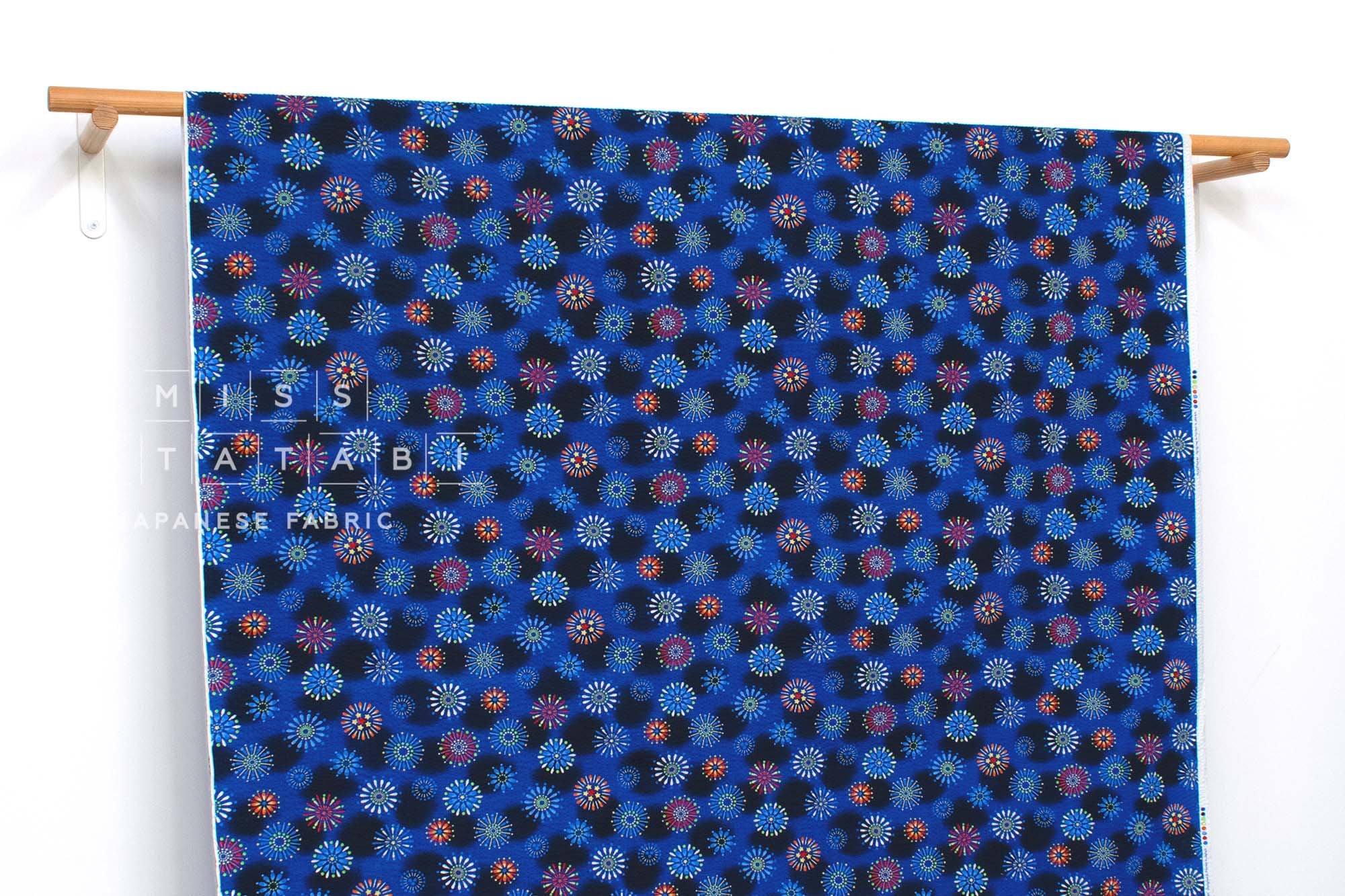 DEADSTOCK Japanese Fabric Hanabi Ripple - 50cm