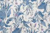 DEADSTOCK Japanese Fabric Botanical - B - 50cm