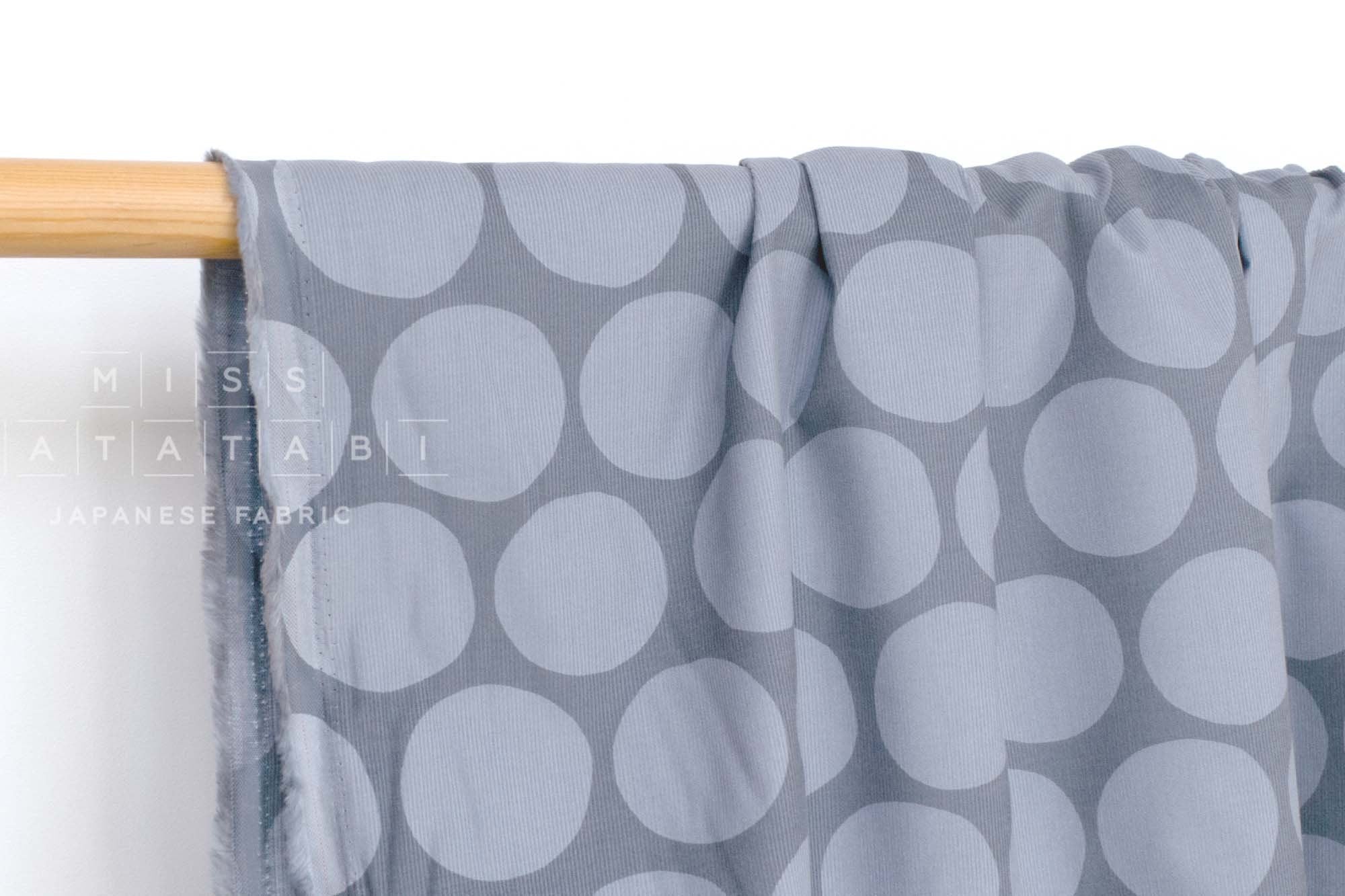 Japanese Fabric Corduroy Spots - B - 50cm