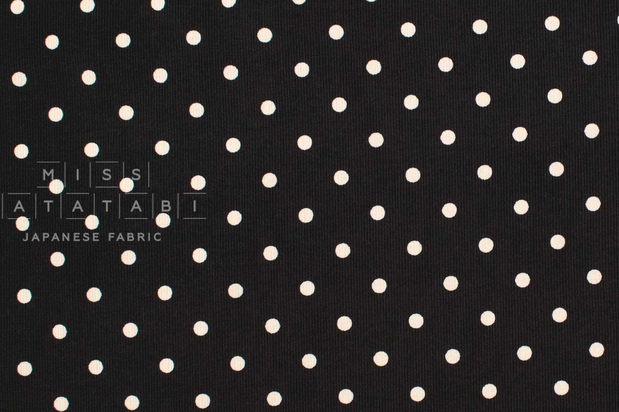 Japanese Fabric Corduroy Small Dots - E - 50cm